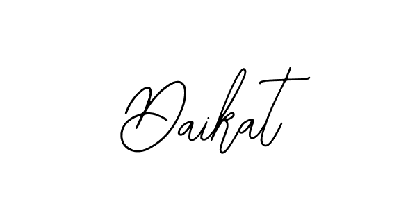 Also You can easily find your signature by using the search form. We will create Daikat name handwritten signature images for you free of cost using Bearetta-2O07w sign style. Daikat signature style 12 images and pictures png