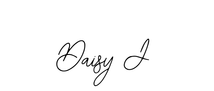 Create a beautiful signature design for name Daisy J. With this signature (Bearetta-2O07w) fonts, you can make a handwritten signature for free. Daisy J signature style 12 images and pictures png