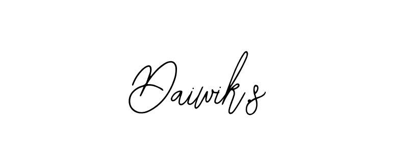 How to Draw Daiwik.s signature style? Bearetta-2O07w is a latest design signature styles for name Daiwik.s. Daiwik.s signature style 12 images and pictures png