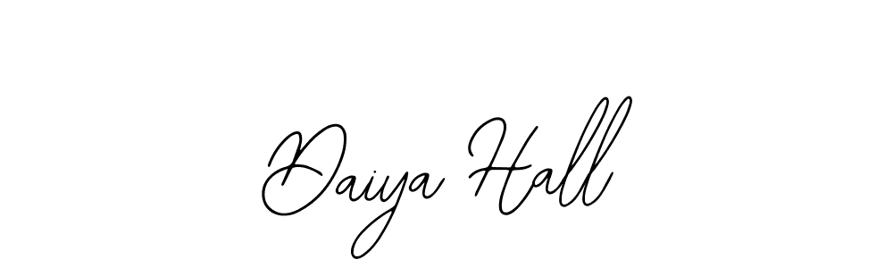 if you are searching for the best signature style for your name Daiya Hall. so please give up your signature search. here we have designed multiple signature styles  using Bearetta-2O07w. Daiya Hall signature style 12 images and pictures png