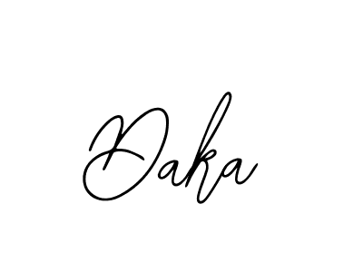 Design your own signature with our free online signature maker. With this signature software, you can create a handwritten (Bearetta-2O07w) signature for name Daka. Daka signature style 12 images and pictures png