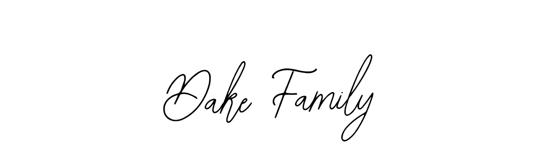 Make a beautiful signature design for name Dake Family. Use this online signature maker to create a handwritten signature for free. Dake Family signature style 12 images and pictures png