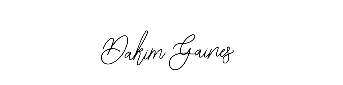 Create a beautiful signature design for name Dakim Gaines. With this signature (Bearetta-2O07w) fonts, you can make a handwritten signature for free. Dakim Gaines signature style 12 images and pictures png