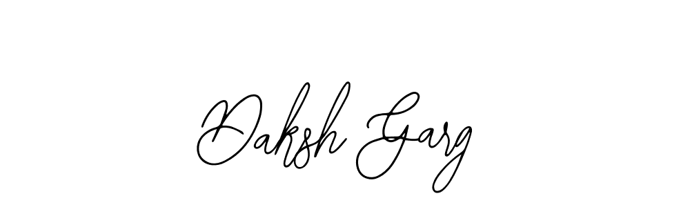 Also we have Daksh Garg name is the best signature style. Create professional handwritten signature collection using Bearetta-2O07w autograph style. Daksh Garg signature style 12 images and pictures png