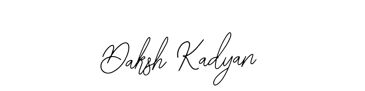 Design your own signature with our free online signature maker. With this signature software, you can create a handwritten (Bearetta-2O07w) signature for name Daksh Kadyan. Daksh Kadyan signature style 12 images and pictures png