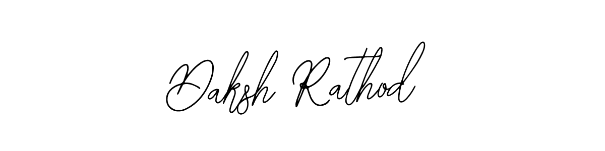 Daksh Rathod stylish signature style. Best Handwritten Sign (Bearetta-2O07w) for my name. Handwritten Signature Collection Ideas for my name Daksh Rathod. Daksh Rathod signature style 12 images and pictures png