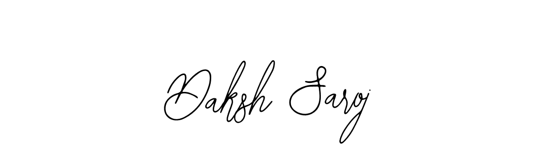 Design your own signature with our free online signature maker. With this signature software, you can create a handwritten (Bearetta-2O07w) signature for name Daksh Saroj. Daksh Saroj signature style 12 images and pictures png