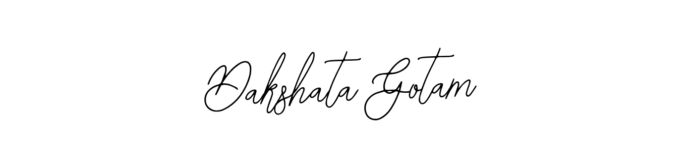 Dakshata Gotam stylish signature style. Best Handwritten Sign (Bearetta-2O07w) for my name. Handwritten Signature Collection Ideas for my name Dakshata Gotam. Dakshata Gotam signature style 12 images and pictures png