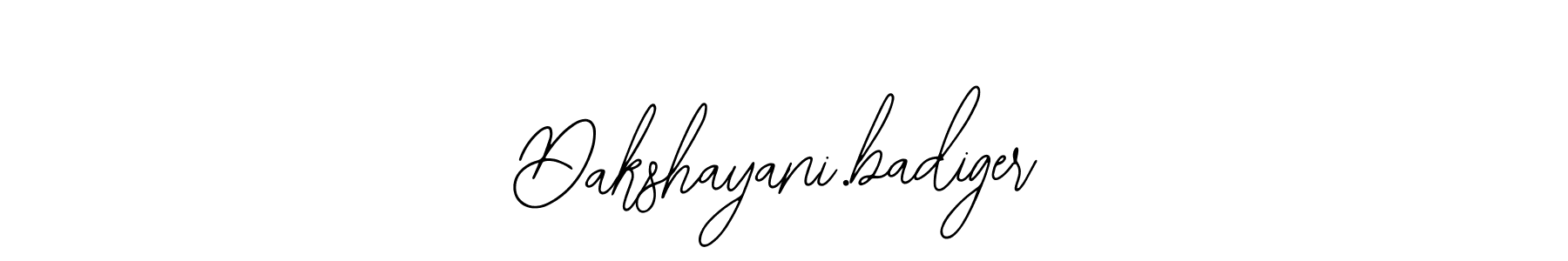 Make a short Dakshayani.badiger signature style. Manage your documents anywhere anytime using Bearetta-2O07w. Create and add eSignatures, submit forms, share and send files easily. Dakshayani.badiger signature style 12 images and pictures png