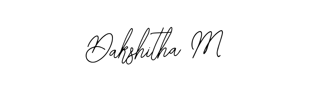 Also we have Dakshitha M name is the best signature style. Create professional handwritten signature collection using Bearetta-2O07w autograph style. Dakshitha M signature style 12 images and pictures png