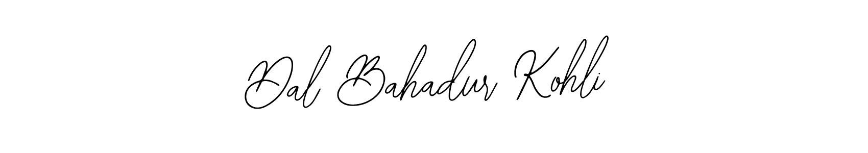 Design your own signature with our free online signature maker. With this signature software, you can create a handwritten (Bearetta-2O07w) signature for name Dal Bahadur Kohli. Dal Bahadur Kohli signature style 12 images and pictures png
