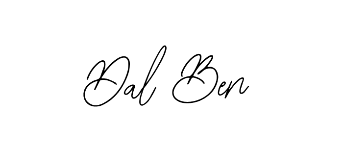 How to make Dal Ben signature? Bearetta-2O07w is a professional autograph style. Create handwritten signature for Dal Ben name. Dal Ben signature style 12 images and pictures png