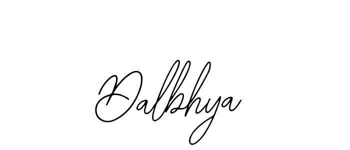 Create a beautiful signature design for name Dalbhya. With this signature (Bearetta-2O07w) fonts, you can make a handwritten signature for free. Dalbhya signature style 12 images and pictures png