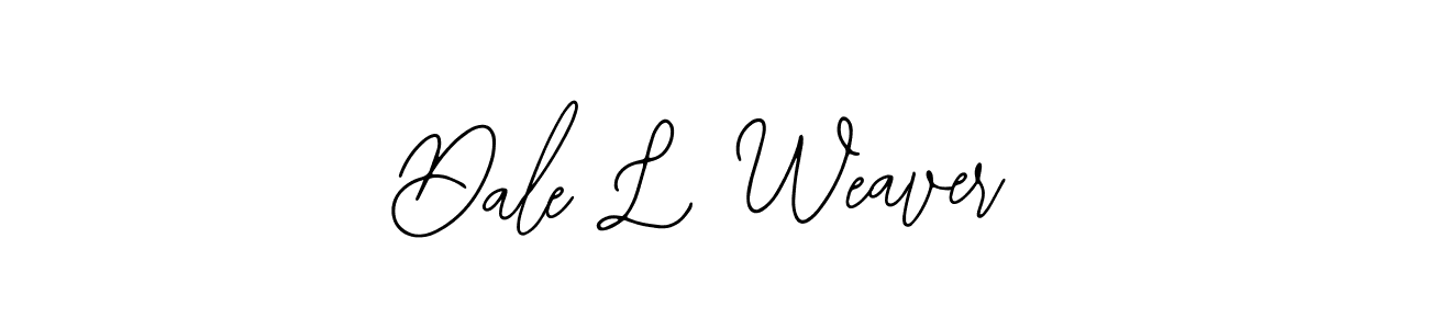 Make a beautiful signature design for name Dale L Weaver. Use this online signature maker to create a handwritten signature for free. Dale L Weaver signature style 12 images and pictures png
