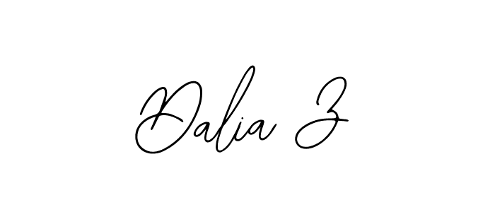 Bearetta-2O07w is a professional signature style that is perfect for those who want to add a touch of class to their signature. It is also a great choice for those who want to make their signature more unique. Get Dalia Z name to fancy signature for free. Dalia Z signature style 12 images and pictures png