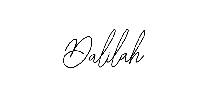 Make a beautiful signature design for name Dalilah. With this signature (Bearetta-2O07w) style, you can create a handwritten signature for free. Dalilah signature style 12 images and pictures png