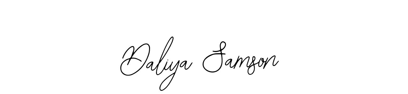 Make a beautiful signature design for name Daliya Samson. With this signature (Bearetta-2O07w) style, you can create a handwritten signature for free. Daliya Samson signature style 12 images and pictures png