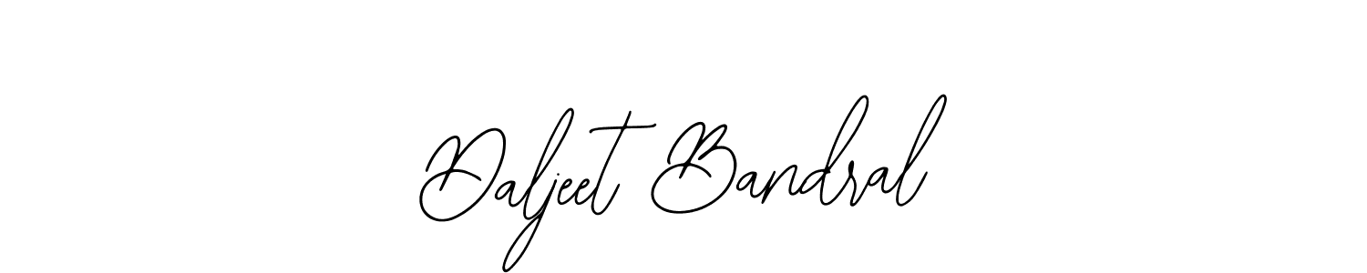 Create a beautiful signature design for name Daljeet Bandral. With this signature (Bearetta-2O07w) fonts, you can make a handwritten signature for free. Daljeet Bandral signature style 12 images and pictures png