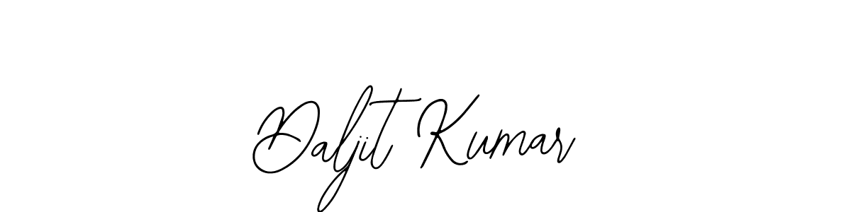 How to make Daljit Kumar name signature. Use Bearetta-2O07w style for creating short signs online. This is the latest handwritten sign. Daljit Kumar signature style 12 images and pictures png
