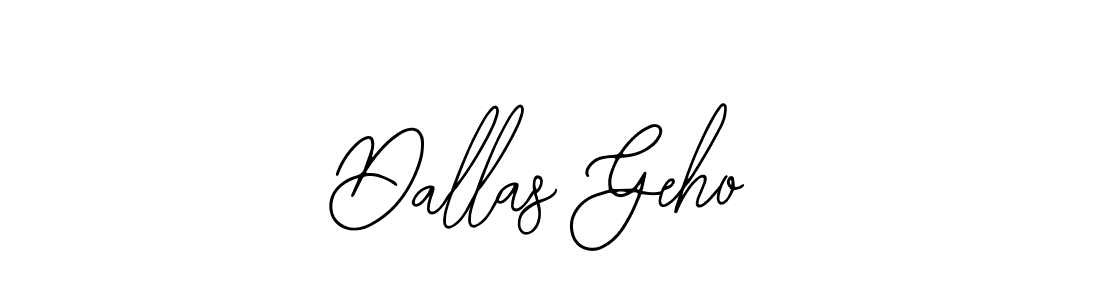 Similarly Bearetta-2O07w is the best handwritten signature design. Signature creator online .You can use it as an online autograph creator for name Dallas Geho. Dallas Geho signature style 12 images and pictures png