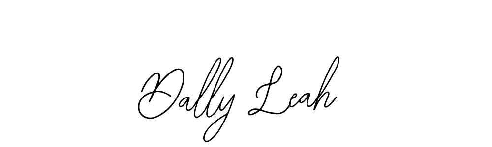 Use a signature maker to create a handwritten signature online. With this signature software, you can design (Bearetta-2O07w) your own signature for name Dally Leah. Dally Leah signature style 12 images and pictures png