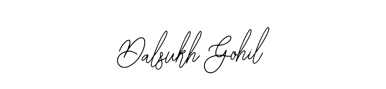 if you are searching for the best signature style for your name Dalsukh Gohil. so please give up your signature search. here we have designed multiple signature styles  using Bearetta-2O07w. Dalsukh Gohil signature style 12 images and pictures png