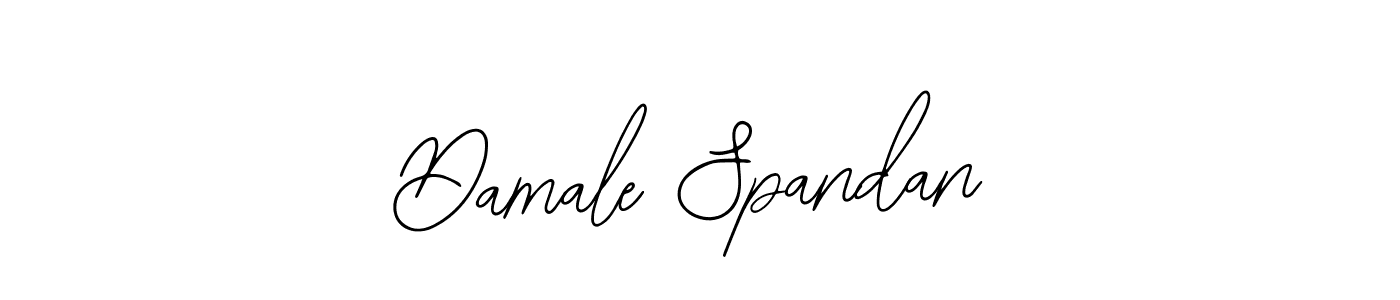 Also we have Damale Spandan name is the best signature style. Create professional handwritten signature collection using Bearetta-2O07w autograph style. Damale Spandan signature style 12 images and pictures png