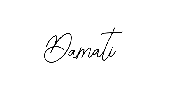 if you are searching for the best signature style for your name Damati. so please give up your signature search. here we have designed multiple signature styles  using Bearetta-2O07w. Damati signature style 12 images and pictures png