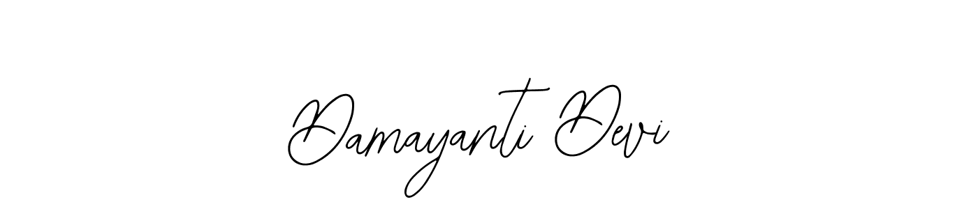 How to make Damayanti Devi signature? Bearetta-2O07w is a professional autograph style. Create handwritten signature for Damayanti Devi name. Damayanti Devi signature style 12 images and pictures png