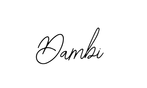Create a beautiful signature design for name Dambi. With this signature (Bearetta-2O07w) fonts, you can make a handwritten signature for free. Dambi signature style 12 images and pictures png