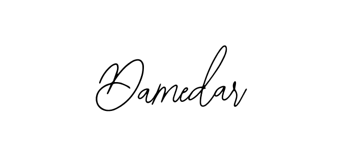 How to make Damedar name signature. Use Bearetta-2O07w style for creating short signs online. This is the latest handwritten sign. Damedar signature style 12 images and pictures png