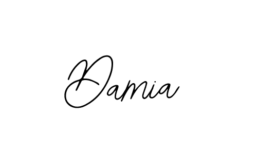 Use a signature maker to create a handwritten signature online. With this signature software, you can design (Bearetta-2O07w) your own signature for name Damia. Damia signature style 12 images and pictures png