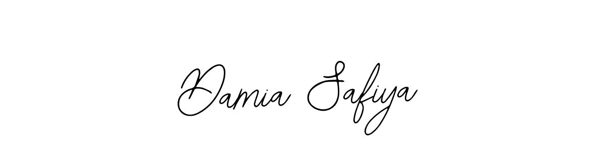 Make a beautiful signature design for name Damia Safiya. Use this online signature maker to create a handwritten signature for free. Damia Safiya signature style 12 images and pictures png