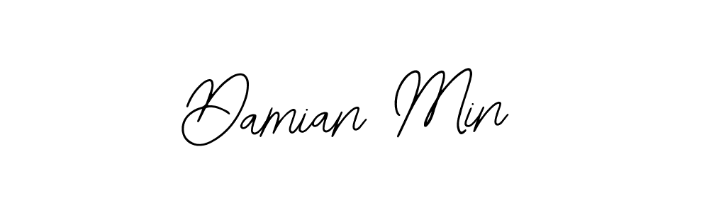 Bearetta-2O07w is a professional signature style that is perfect for those who want to add a touch of class to their signature. It is also a great choice for those who want to make their signature more unique. Get Damian Min name to fancy signature for free. Damian Min signature style 12 images and pictures png