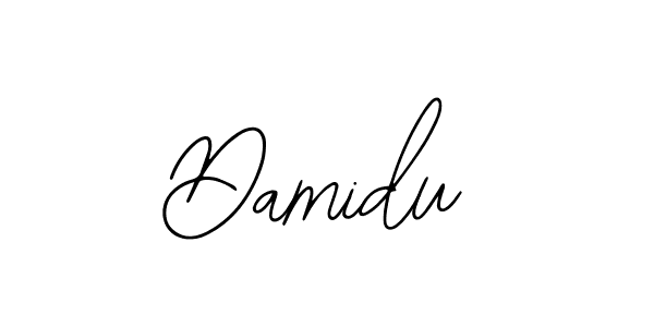 The best way (Bearetta-2O07w) to make a short signature is to pick only two or three words in your name. The name Damidu include a total of six letters. For converting this name. Damidu signature style 12 images and pictures png