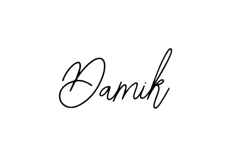 You should practise on your own different ways (Bearetta-2O07w) to write your name (Damik) in signature. don't let someone else do it for you. Damik signature style 12 images and pictures png