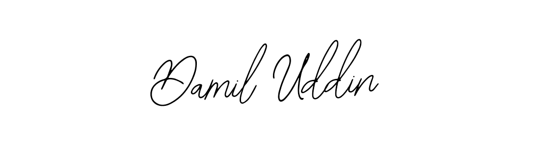 Design your own signature with our free online signature maker. With this signature software, you can create a handwritten (Bearetta-2O07w) signature for name Damil Uddin. Damil Uddin signature style 12 images and pictures png