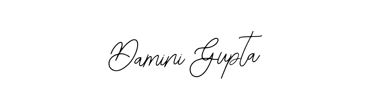 Damini Gupta stylish signature style. Best Handwritten Sign (Bearetta-2O07w) for my name. Handwritten Signature Collection Ideas for my name Damini Gupta. Damini Gupta signature style 12 images and pictures png