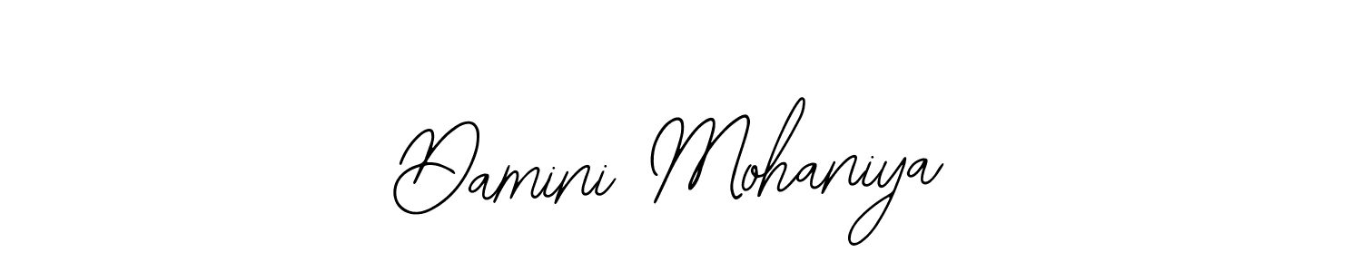 How to make Damini Mohaniya signature? Bearetta-2O07w is a professional autograph style. Create handwritten signature for Damini Mohaniya name. Damini Mohaniya signature style 12 images and pictures png