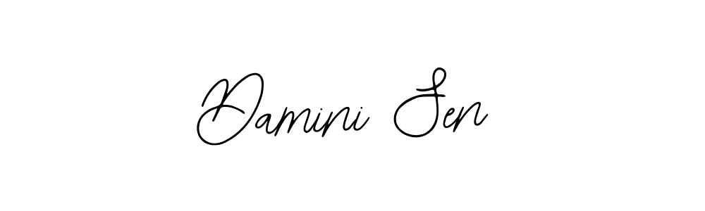 This is the best signature style for the Damini Sen name. Also you like these signature font (Bearetta-2O07w). Mix name signature. Damini Sen signature style 12 images and pictures png