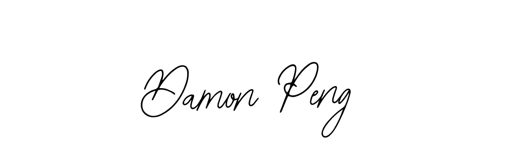 Once you've used our free online signature maker to create your best signature Bearetta-2O07w style, it's time to enjoy all of the benefits that Damon Peng name signing documents. Damon Peng signature style 12 images and pictures png