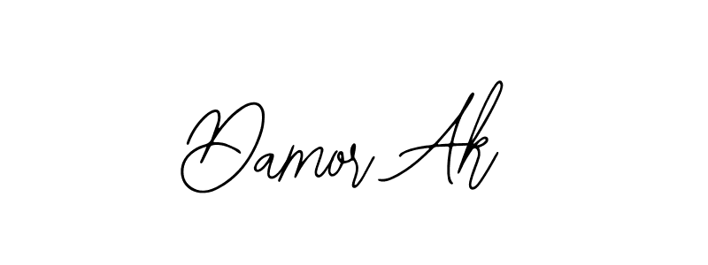 Design your own signature with our free online signature maker. With this signature software, you can create a handwritten (Bearetta-2O07w) signature for name Damor Ak. Damor Ak signature style 12 images and pictures png