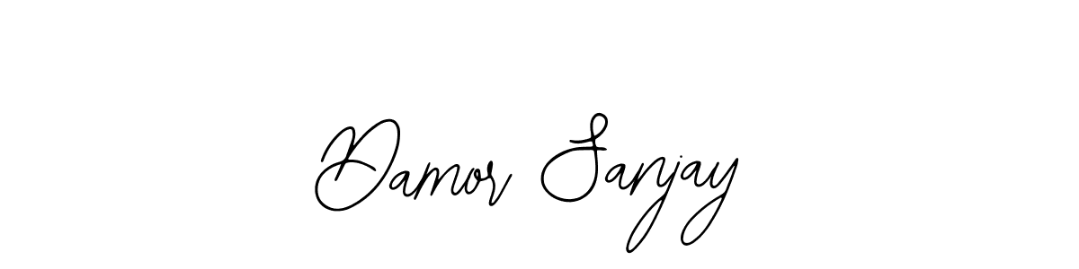 Create a beautiful signature design for name Damor Sanjay. With this signature (Bearetta-2O07w) fonts, you can make a handwritten signature for free. Damor Sanjay signature style 12 images and pictures png
