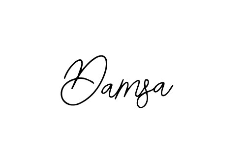 Use a signature maker to create a handwritten signature online. With this signature software, you can design (Bearetta-2O07w) your own signature for name Damsa. Damsa signature style 12 images and pictures png