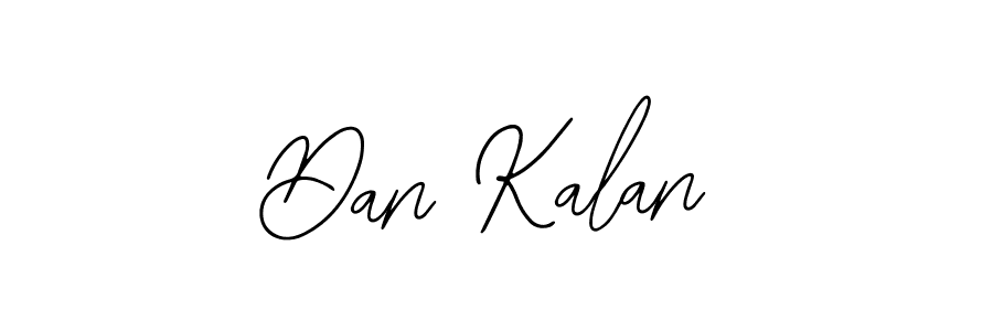 Design your own signature with our free online signature maker. With this signature software, you can create a handwritten (Bearetta-2O07w) signature for name Dan Kalan. Dan Kalan signature style 12 images and pictures png