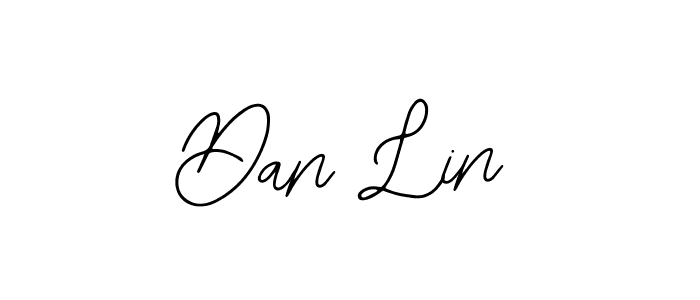 Dan Lin stylish signature style. Best Handwritten Sign (Bearetta-2O07w) for my name. Handwritten Signature Collection Ideas for my name Dan Lin. Dan Lin signature style 12 images and pictures png