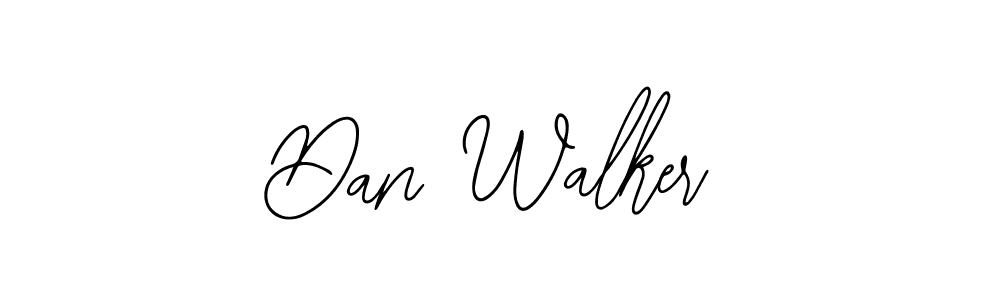 Use a signature maker to create a handwritten signature online. With this signature software, you can design (Bearetta-2O07w) your own signature for name Dan Walker. Dan Walker signature style 12 images and pictures png