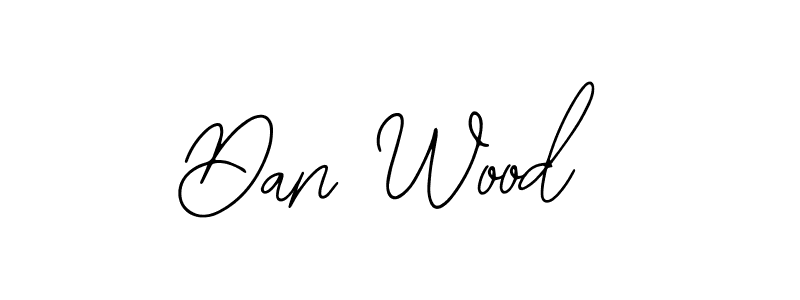 Use a signature maker to create a handwritten signature online. With this signature software, you can design (Bearetta-2O07w) your own signature for name Dan Wood. Dan Wood signature style 12 images and pictures png