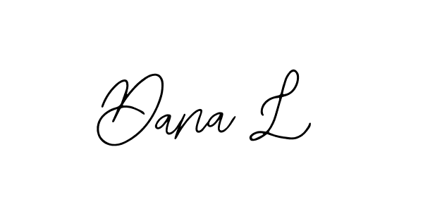 Similarly Bearetta-2O07w is the best handwritten signature design. Signature creator online .You can use it as an online autograph creator for name Dana L. Dana L signature style 12 images and pictures png