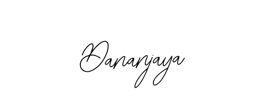 Use a signature maker to create a handwritten signature online. With this signature software, you can design (Bearetta-2O07w) your own signature for name Dananjaya. Dananjaya signature style 12 images and pictures png
